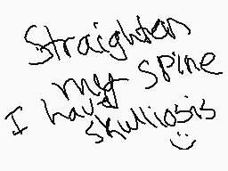 Drawn comment by franny