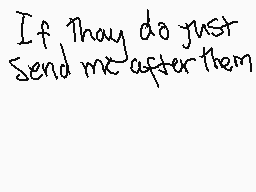 Drawn comment by franny