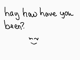 Drawn comment by franny