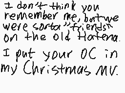 Drawn comment by C-Y0$heh