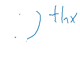 Drawn comment by Ultramaker
"thx"