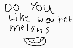 Drawn comment by watermelon