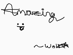 Drawn comment by Wolf★