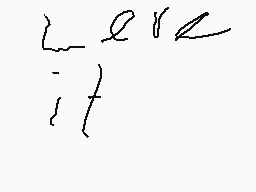 Drawn comment by abbner
"let's"