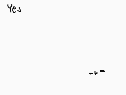 Drawn comment by SyrupCups°
"Yes"