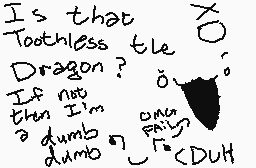 Drawn comment by Kuro