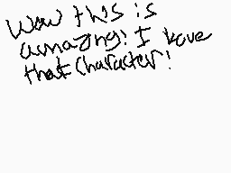 Drawn comment by rustyvenom