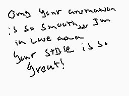 Drawn comment by RustyVen0m