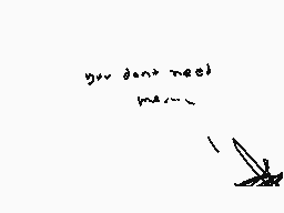 Drawn comment by ✕Bunny✕