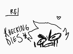 Drawn comment by xorjin
"REGI CHECKING DIES*"