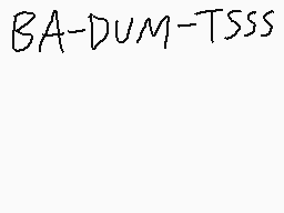 Drawn comment by SparkPlugM