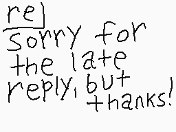 Drawn comment by SparkPlugM