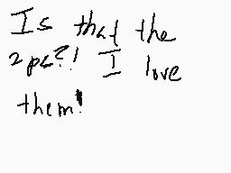 Drawn comment by Joanna