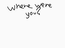 Drawn comment by WinterZero