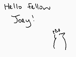 Gezeichneter Kommentar von Joey