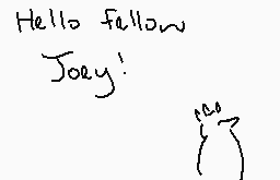 Drawn comment by Joey