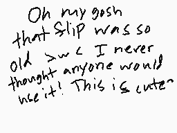 Drawn comment by HikariDana