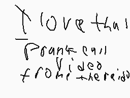 Drawn comment by timmy