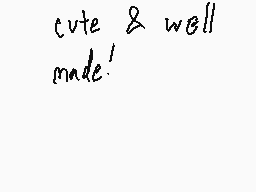 Drawn comment by $hadow21○7
"cute & well made!"