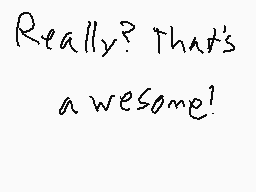 Drawn comment by player130