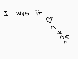 Drawn comment by SoyChi
"I wub it"