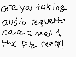 Drawn comment by snowdrop