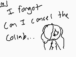 Drawn comment by snowdrop