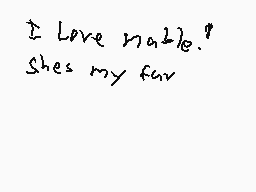 Drawn comment by spacefox91
"I love nate! She's my fav"