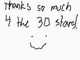 Drawn comment by Luke
"Thanks so much 4 the 30 star!"
