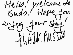 Drawn comment by hAIMRUSSIA