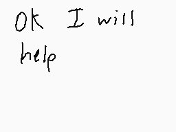 Drawn comment by Aoi
"OK I will help"