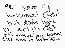 Drawn comment by SILKey☆Boy