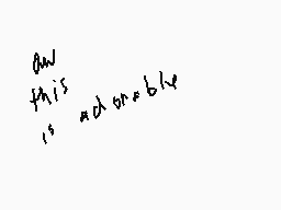 Drawn comment by SuggieCube
"this is and graceful"