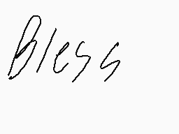 Drawn comment by レツトスコアフルー
"Bless"