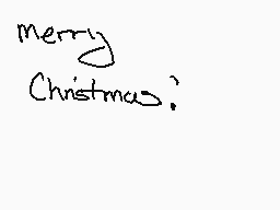 Drawn comment by Cj※joker
"merry Christmas.'"