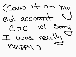 Drawn comment by Hush※puppy