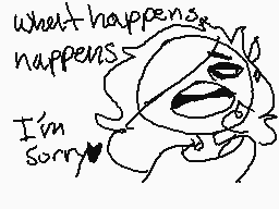 Drawn comment by Candey