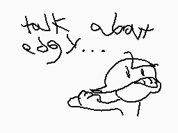 Drawn comment by oli
"talk about edgey..."
