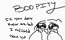 Drawn comment by Poppy