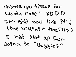 Drawn comment by BUN-BUN