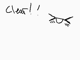 Drawn comment by jackie♥
"Clear!"