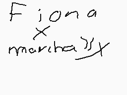Drawn comment by   Dràgó☆
"Fiona x marcha"