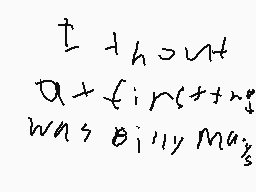 Drawn comment by shayne