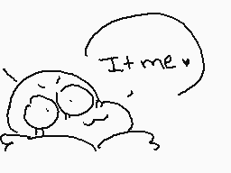 Drawn comment by ☔「Space」★
"It+me."