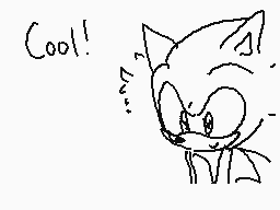 Comentario dibujado por Sonic