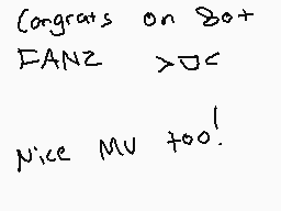 Drawn comment by Sonic