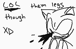 Drawn comment by Sonic