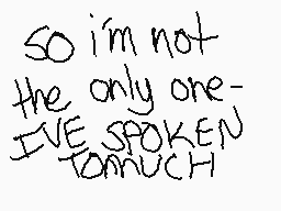 Drawn comment by EmeraldJam