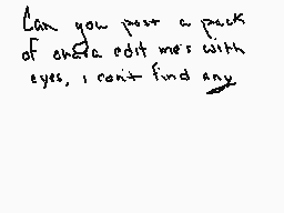 Drawn comment by Haruhi～