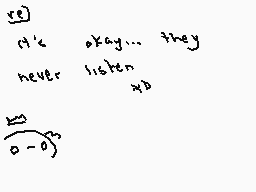 Drawn comment by ★KingKarl★